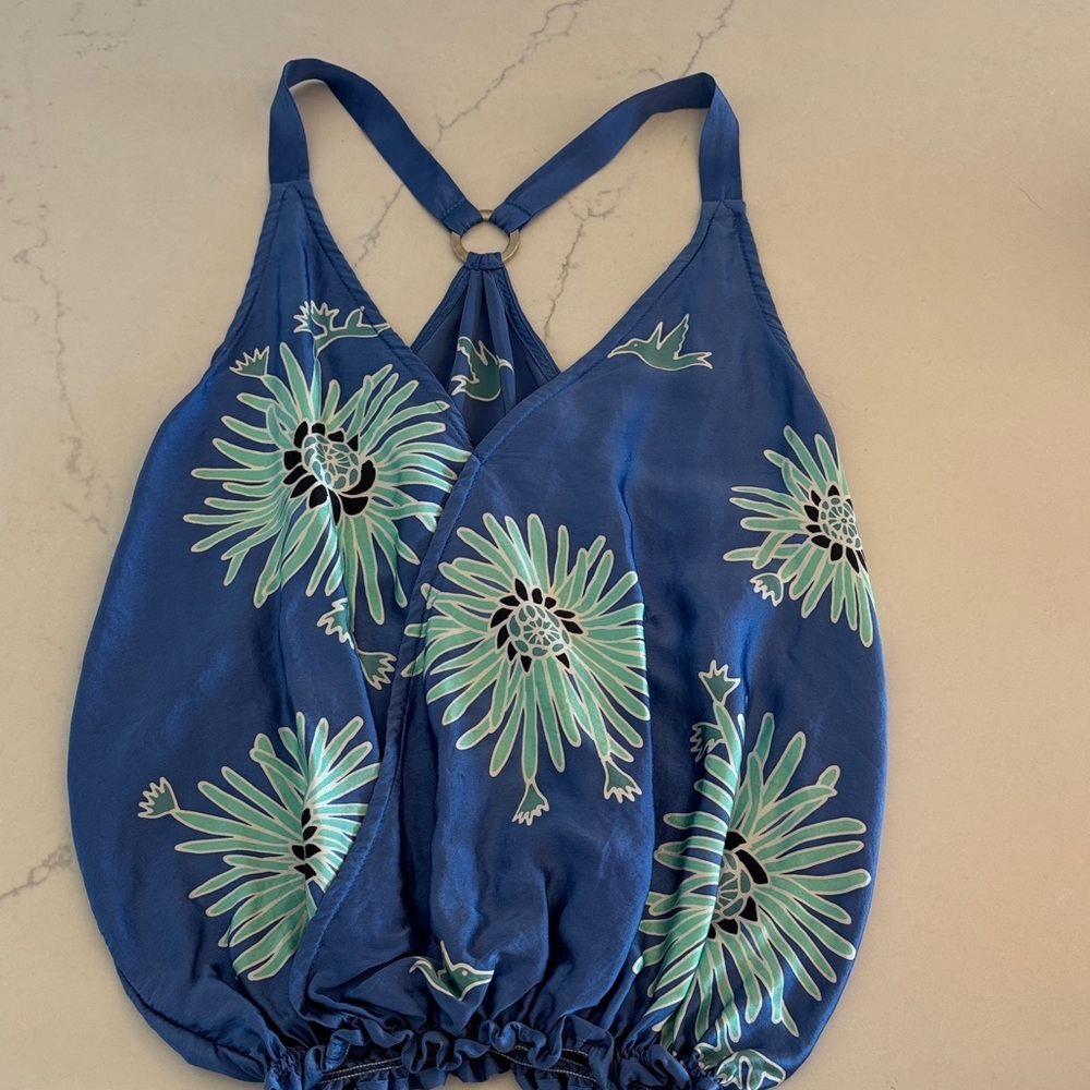 Bali Hand Painted Silk Camisole Top - Belmond Jimbaran Bay
